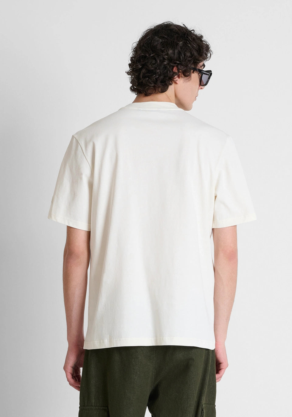 T-shirt Bege Relaxed Fit