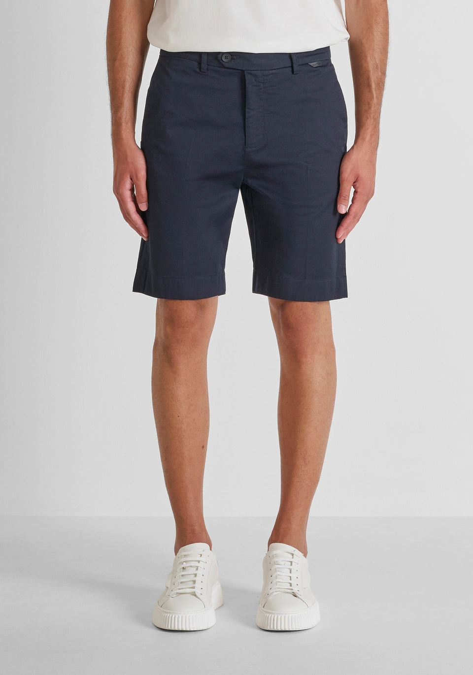 Calções Chino Azul