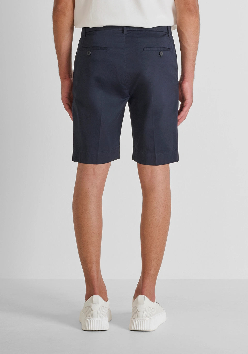 Calções Chino Azul