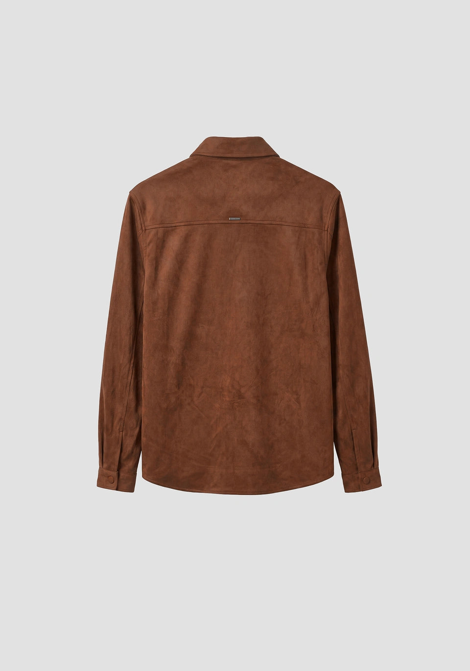 Sobrecamisa Antony Morato Castanho com Efeito Camurça Antony Morato