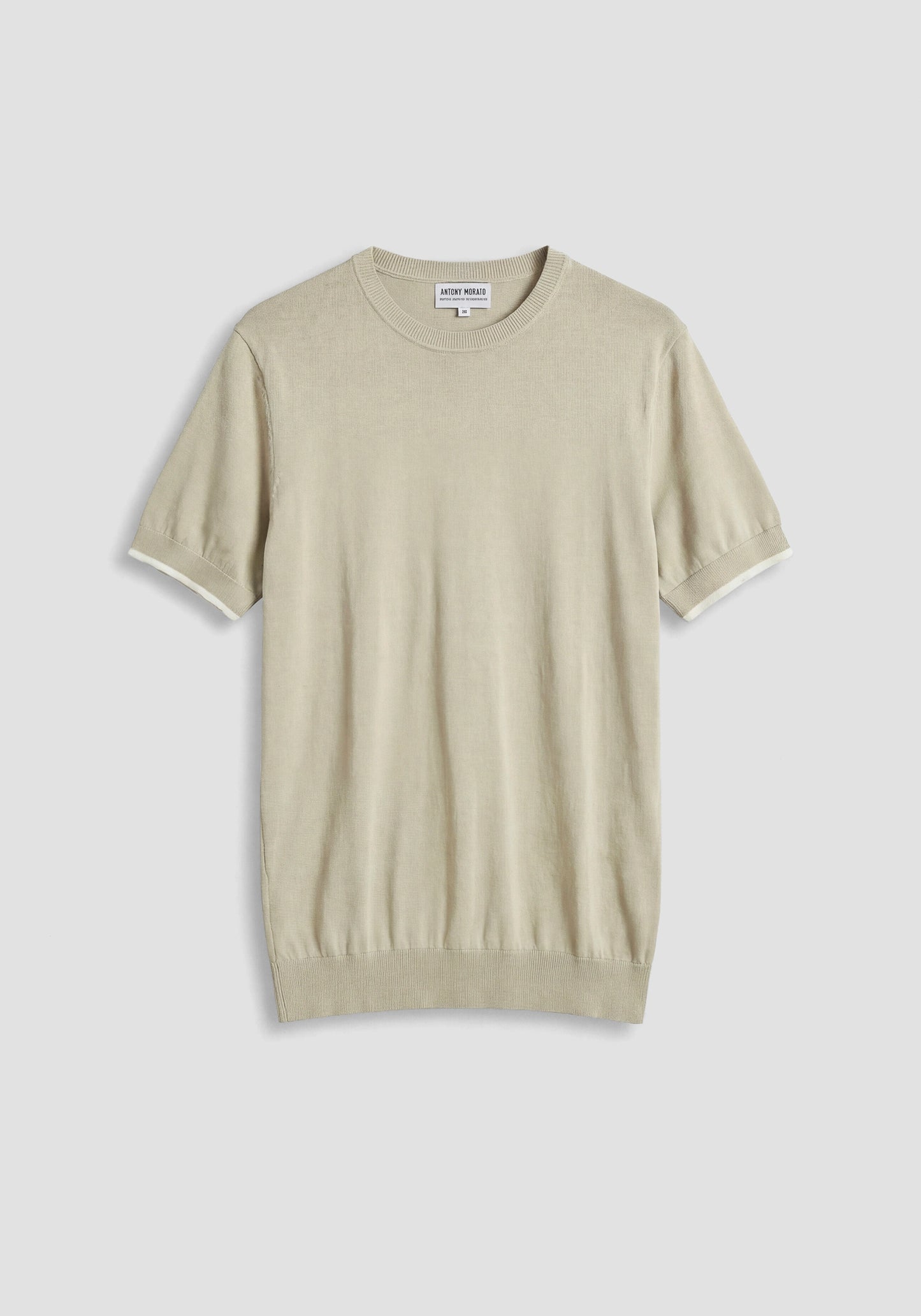T-shirt de Malha Bege Antony Morato SS26