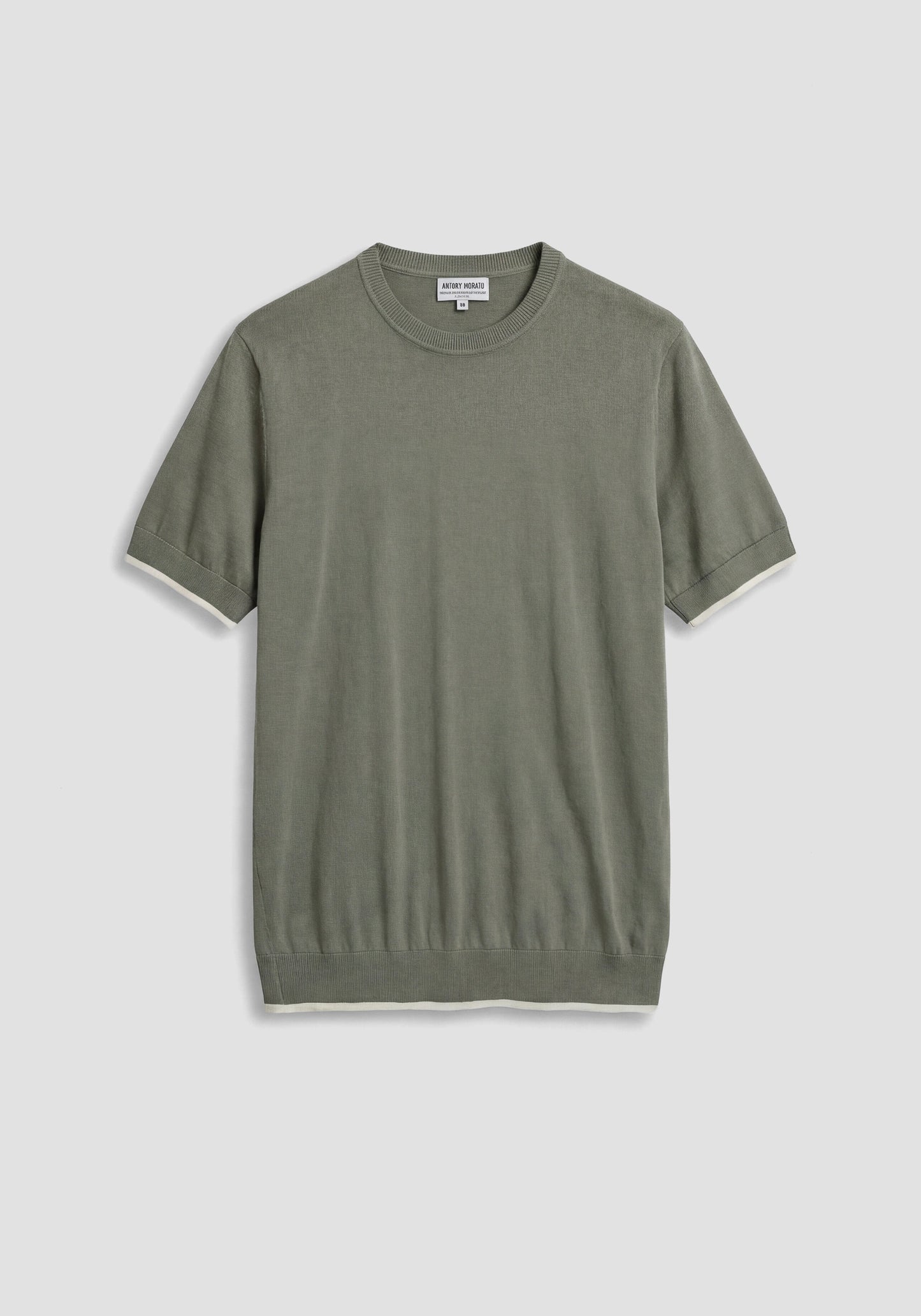 T-shirt de Malha Verde Antony Morato SS26