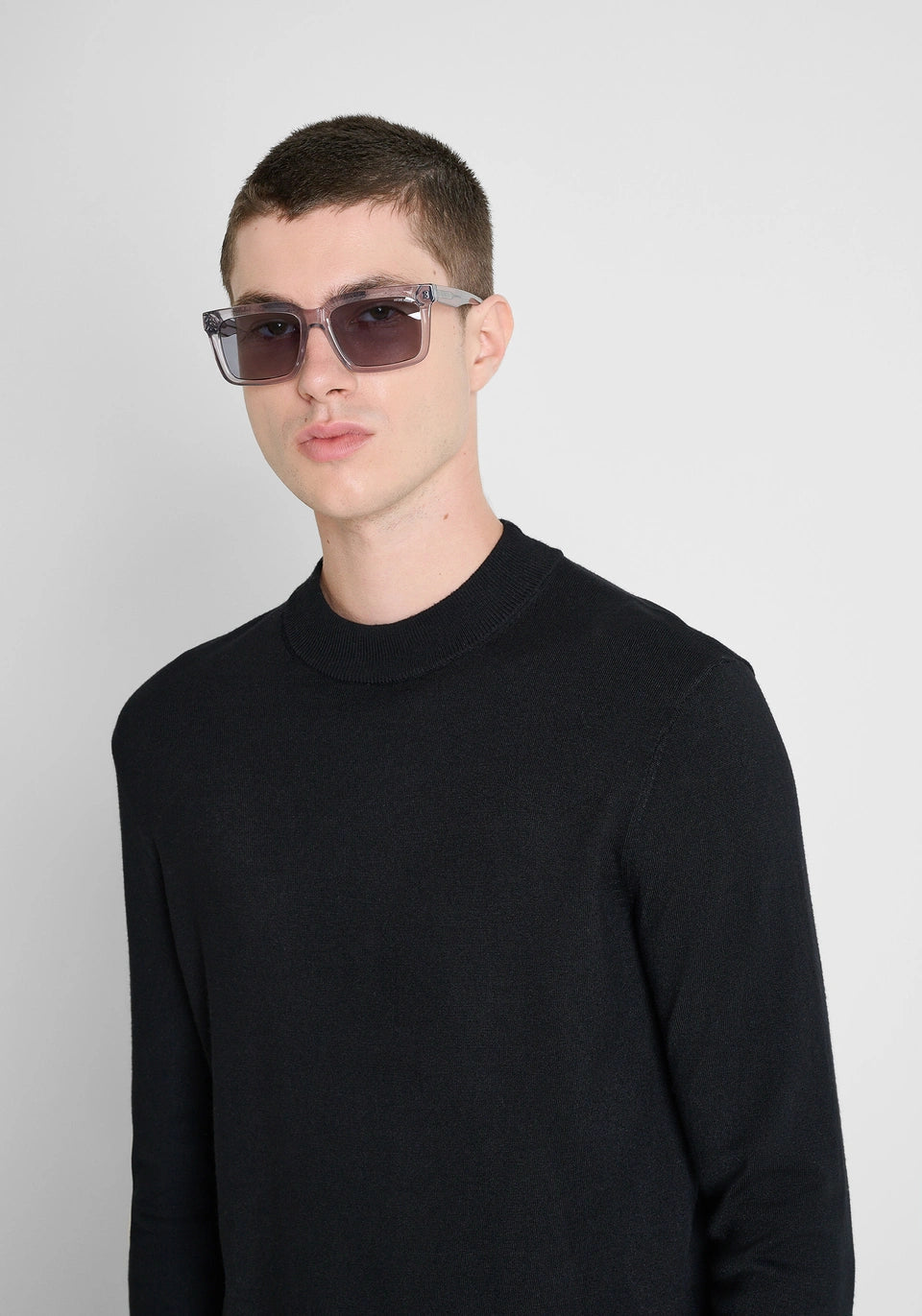 Camisola Antony Morato Preta de Gola Meia Alta Antony Morato