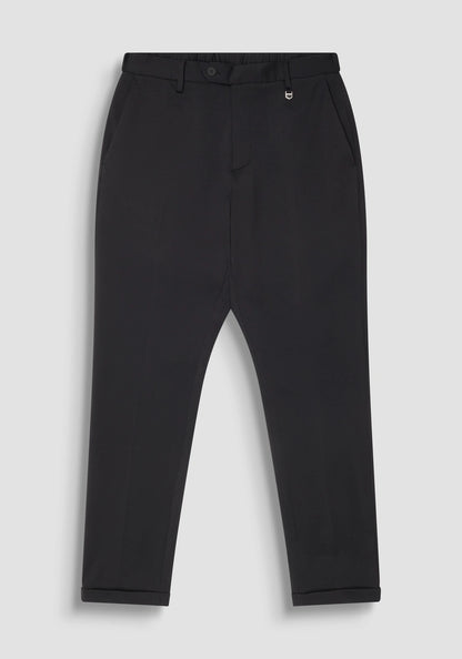 Calça de Tecido Técnico Preta Antony Morato