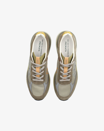 Sapatilhas Moe Run Castanhas Premiata