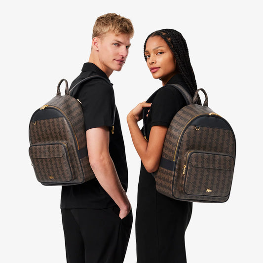 Mochila Lacoste Castanha Lacoste