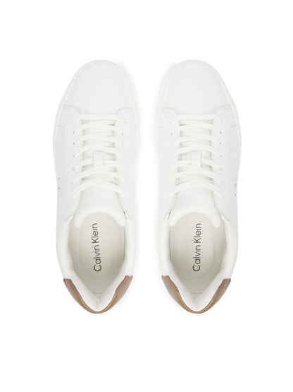 Sapatilhas Brancas e Beges Calvin Klein