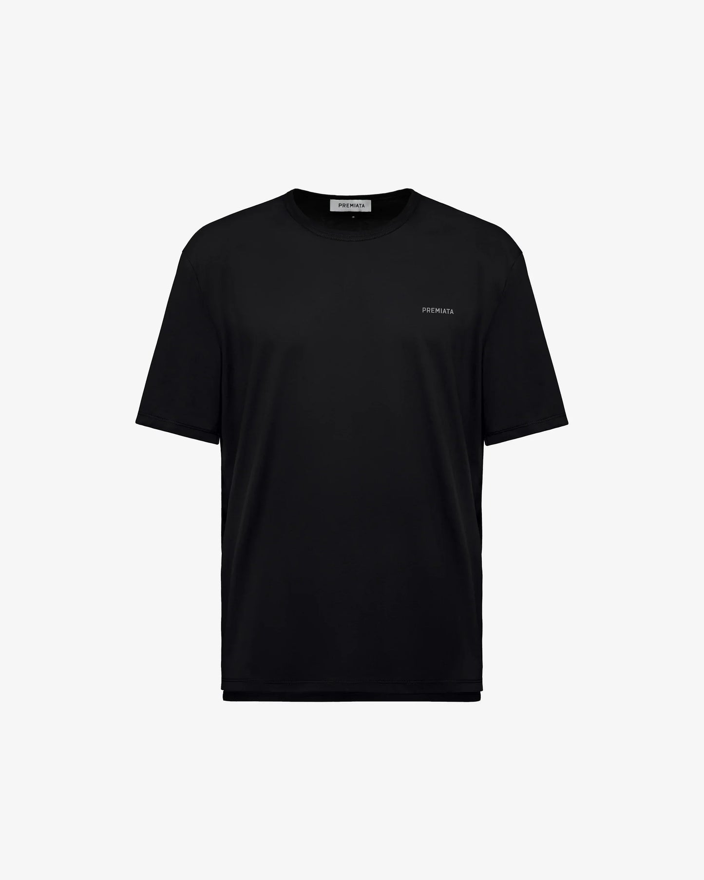 T-shirt Preta com Logótipo