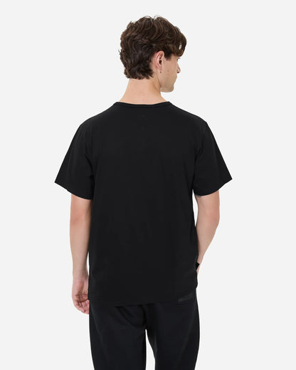 T-shirt Preta com Logótipo Premiata