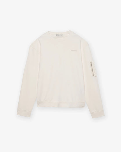 Sweatshirt Creme em Algodão Premiata