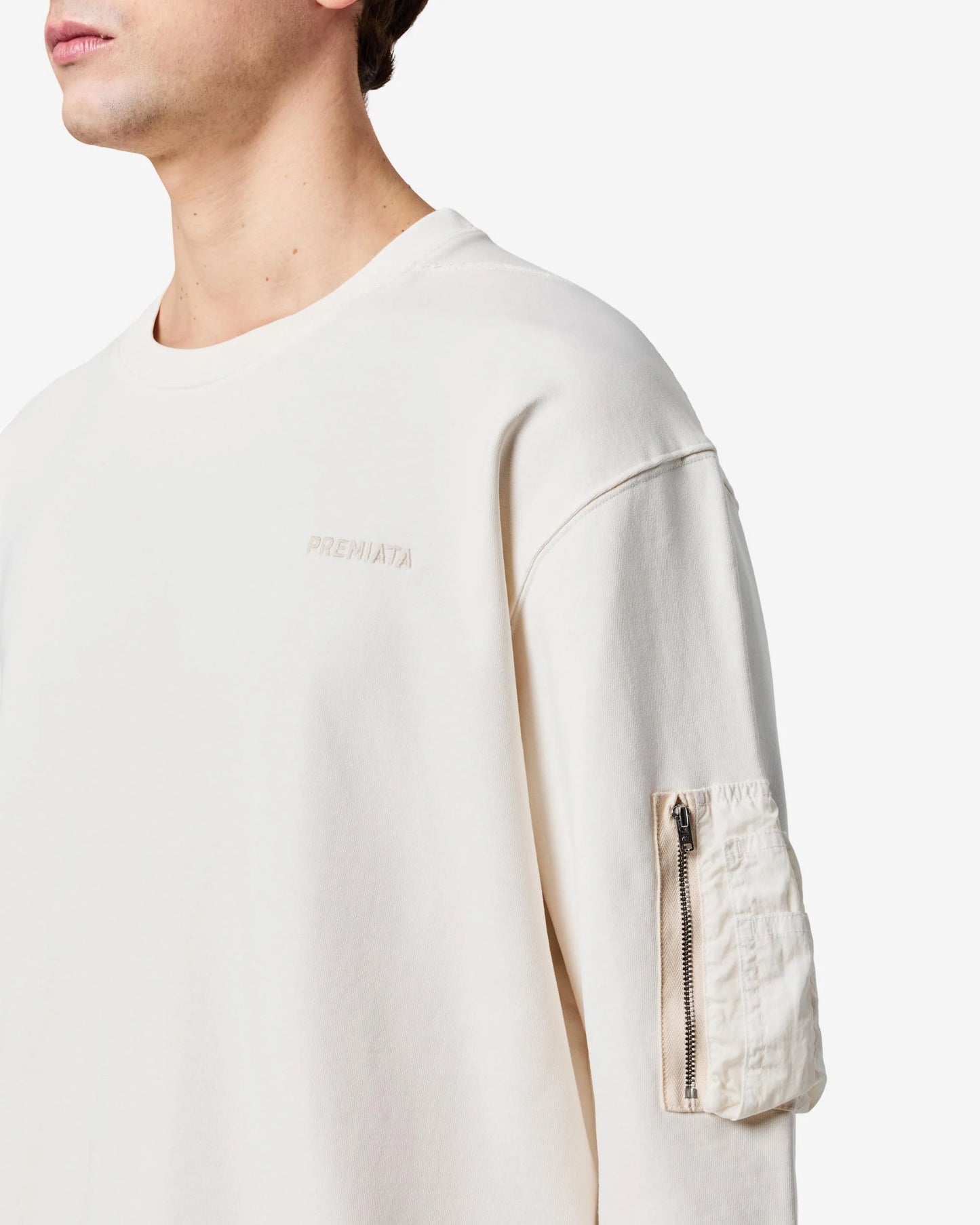 Sweatshirt Creme Premiata SS26
