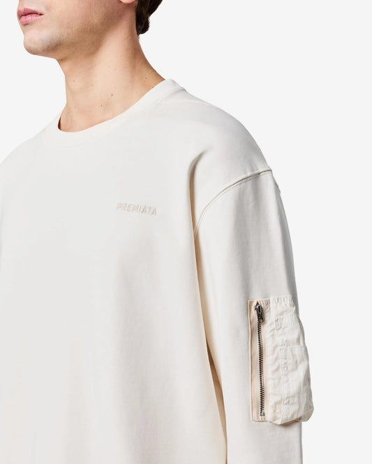 Sweatshirt Creme Premiata SS26