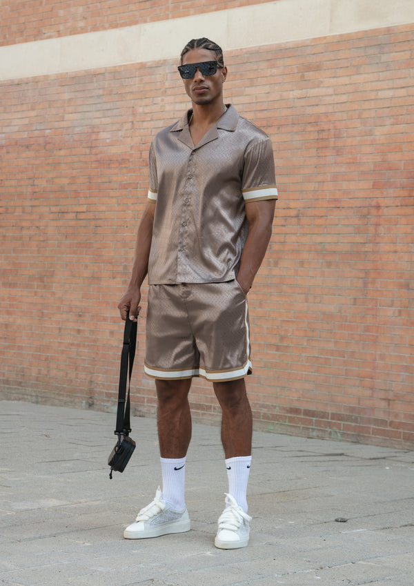 Conjunto Castanho SikSilk SS25