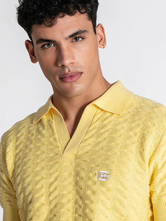Polo Amarelo Gianni Kavanagh SS26