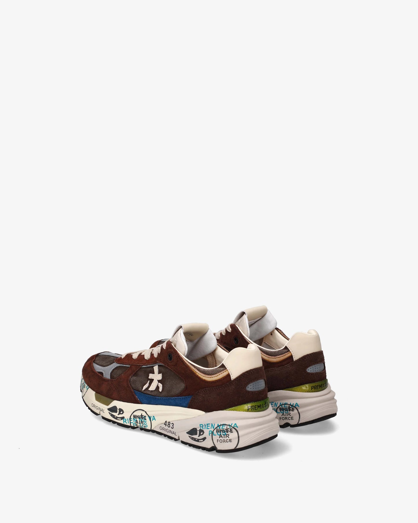Sapatilhas Premiata Mase Castanhas SS26