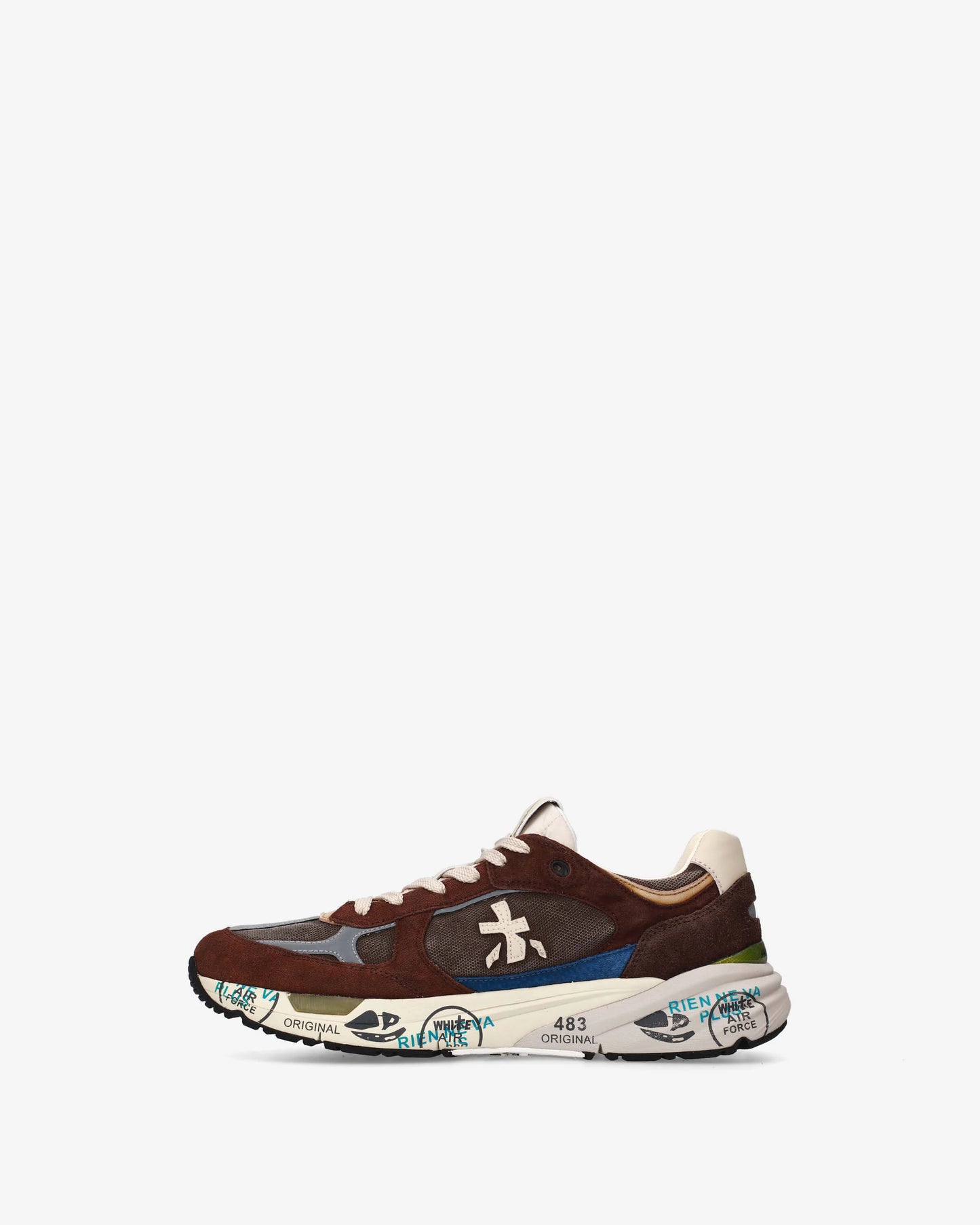 Sapatilhas Premiata Mase Castanhas SS26