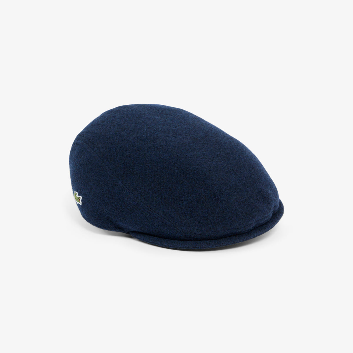 Boina de Lã Feltrada Lacoste Azul Lacoste