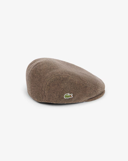 Boina de Lã Feltrada Lacoste Castanho Lacoste