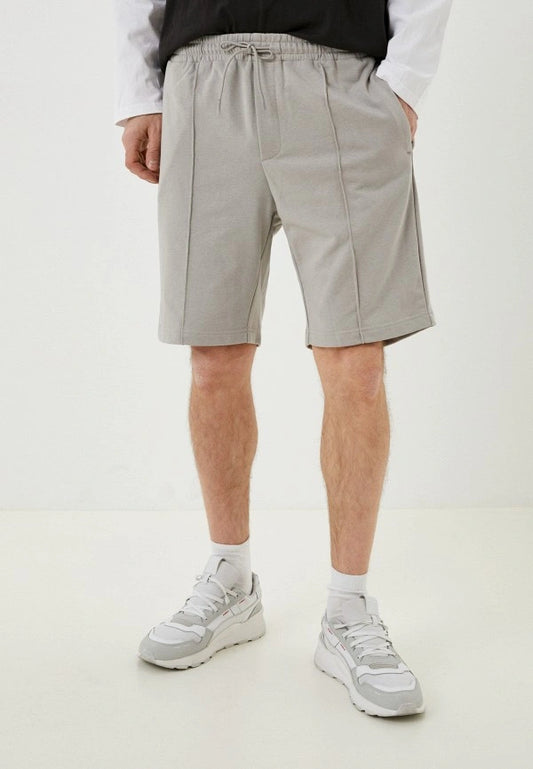 Antony Morato Shorts Carrot Fit De Mezcla De Algodón Elástico Con Pliegue Central