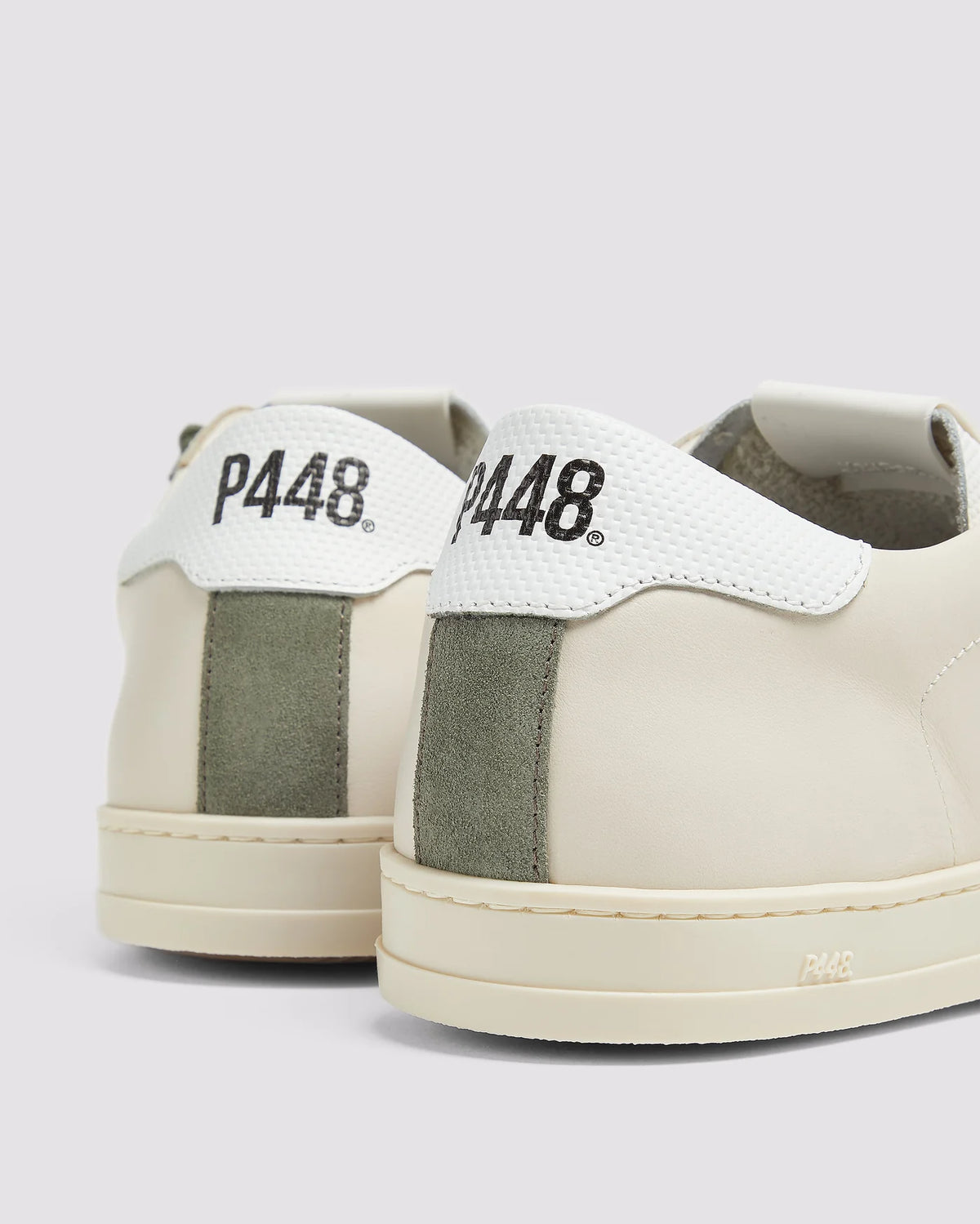 Sapatilhas P448 Bege e Brancas - John Cream Army P448