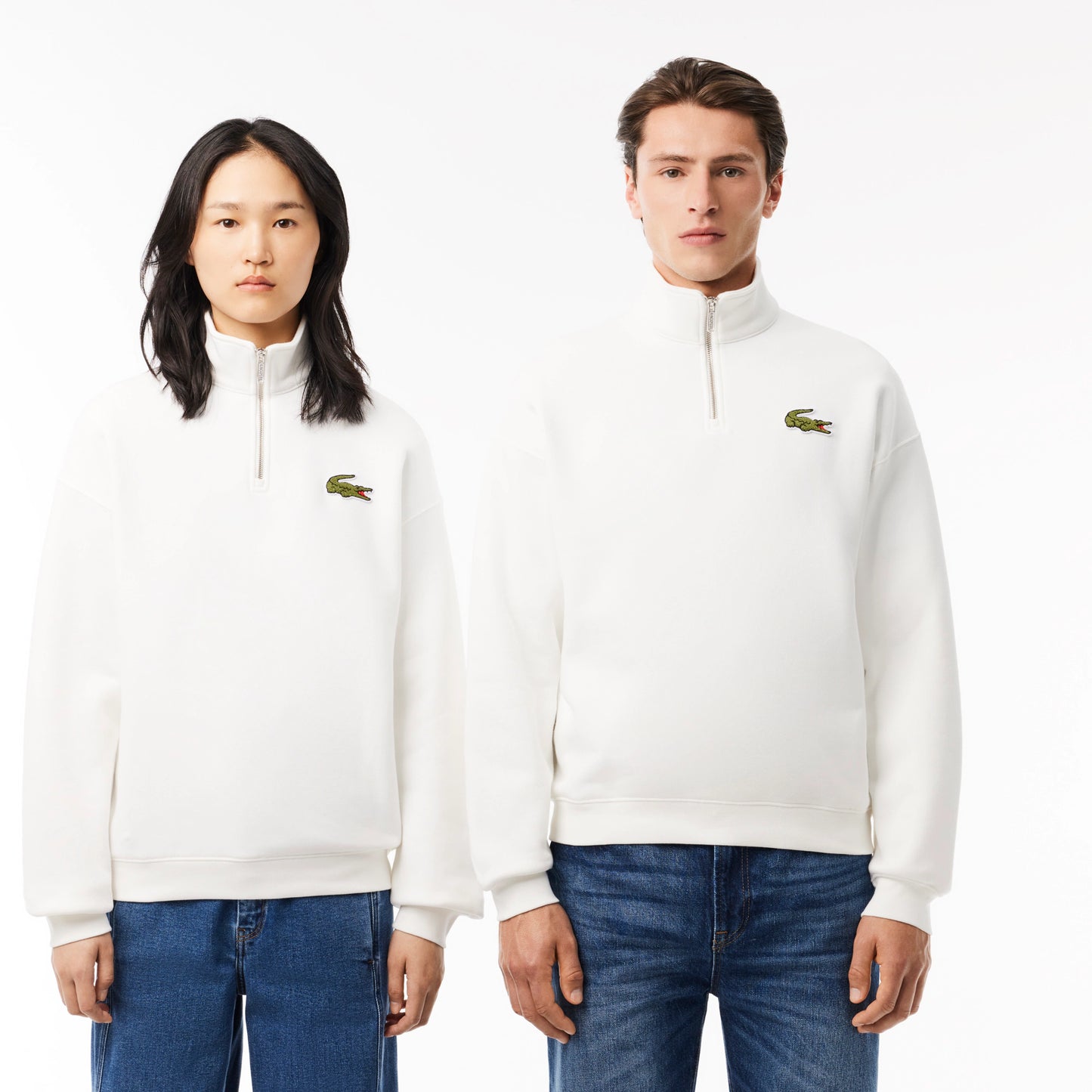 Sweatshirt Lacoste Branca SH2748 00 70V FW24