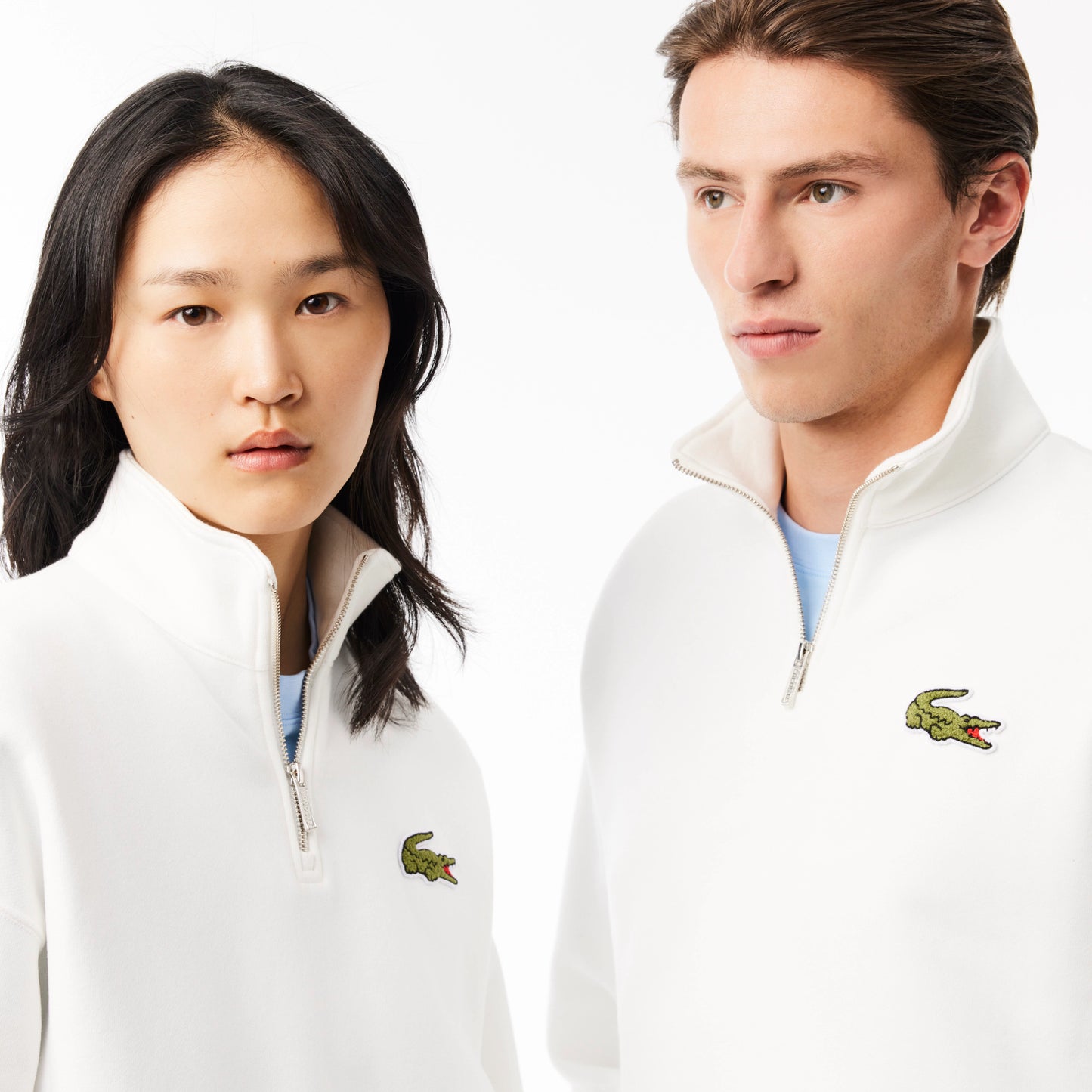 Sweatshirt Lacoste Branca SH2748 00 70V FW24