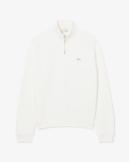 Sweatshirt de Meia-Gola Lacoste Branco Lacoste