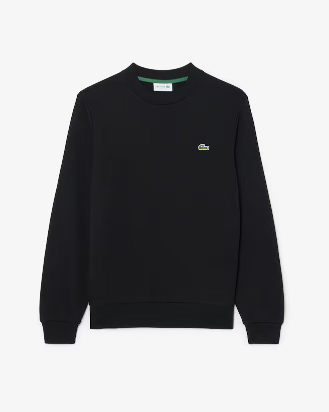 Sweatshirt Básica Lacoste Preta Lacoste