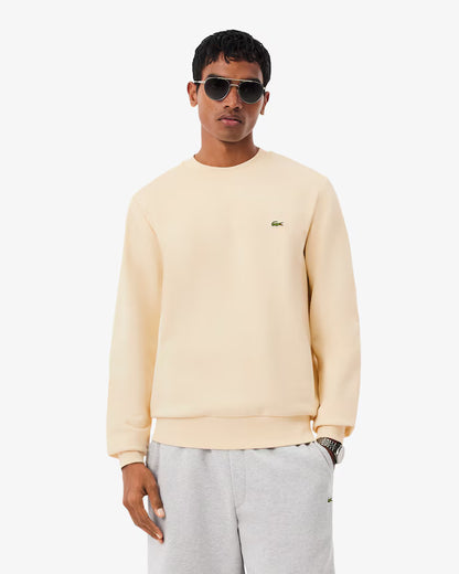 Sweatshirt Básica Lacoste Bege Lacoste