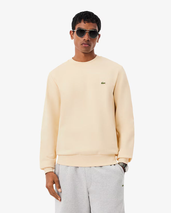Sweatshirt Básica Lacoste Bege