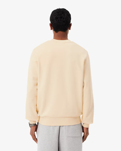 Sweatshirt Básica Lacoste Bege Lacoste