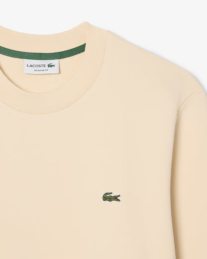 Sweatshirt Básica Lacoste Bege Lacoste