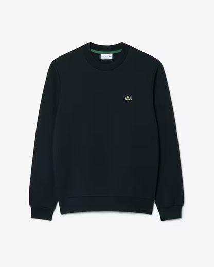 Sweatshirt Básica Lacoste Preta Verde Lacoste