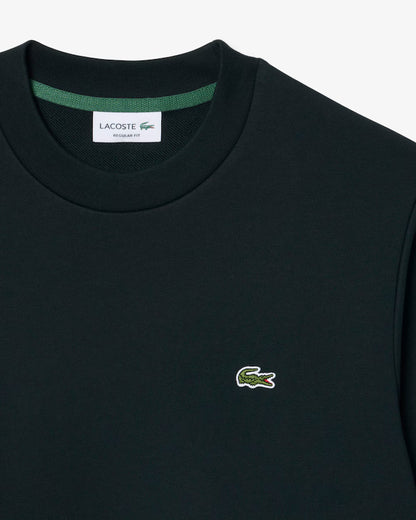 Sweatshirt Básica Lacoste Preta Verde Lacoste