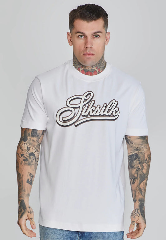 T-shirt Branca SikSilk SS25