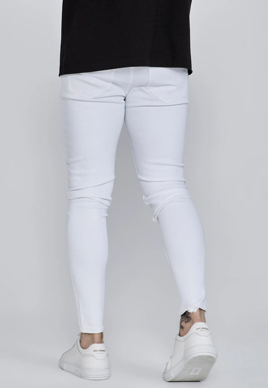 Calças de Ganga Brancas SikSilk SS25