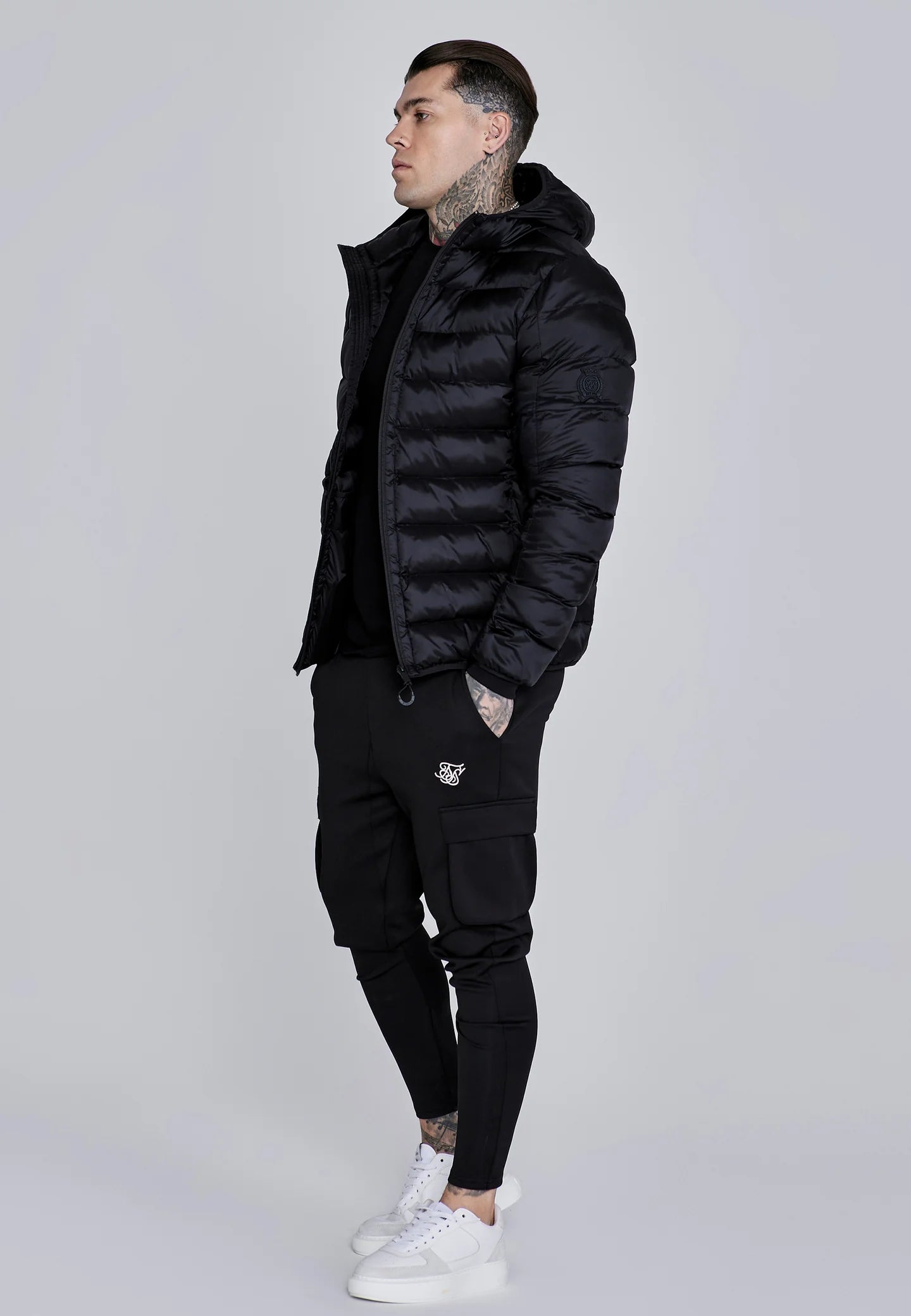 Casaco Preto SikSilk FW25