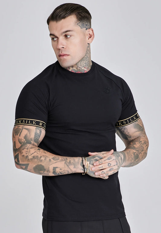 T-shirt Preta SikSilk FW25