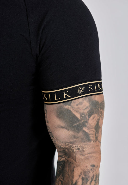 T-shirt Preta SikSilk FW25