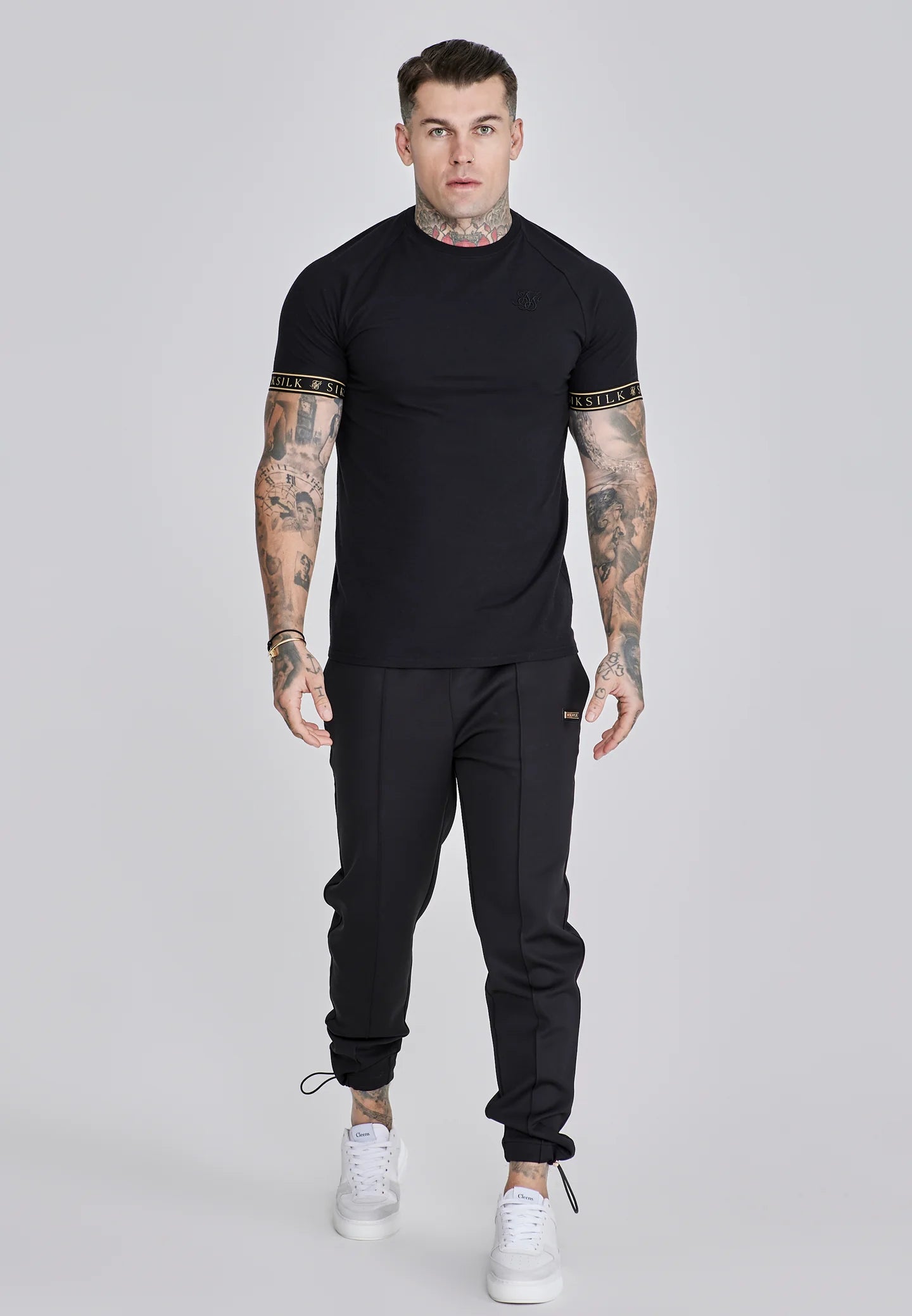 T-shirt Preta SikSilk FW25