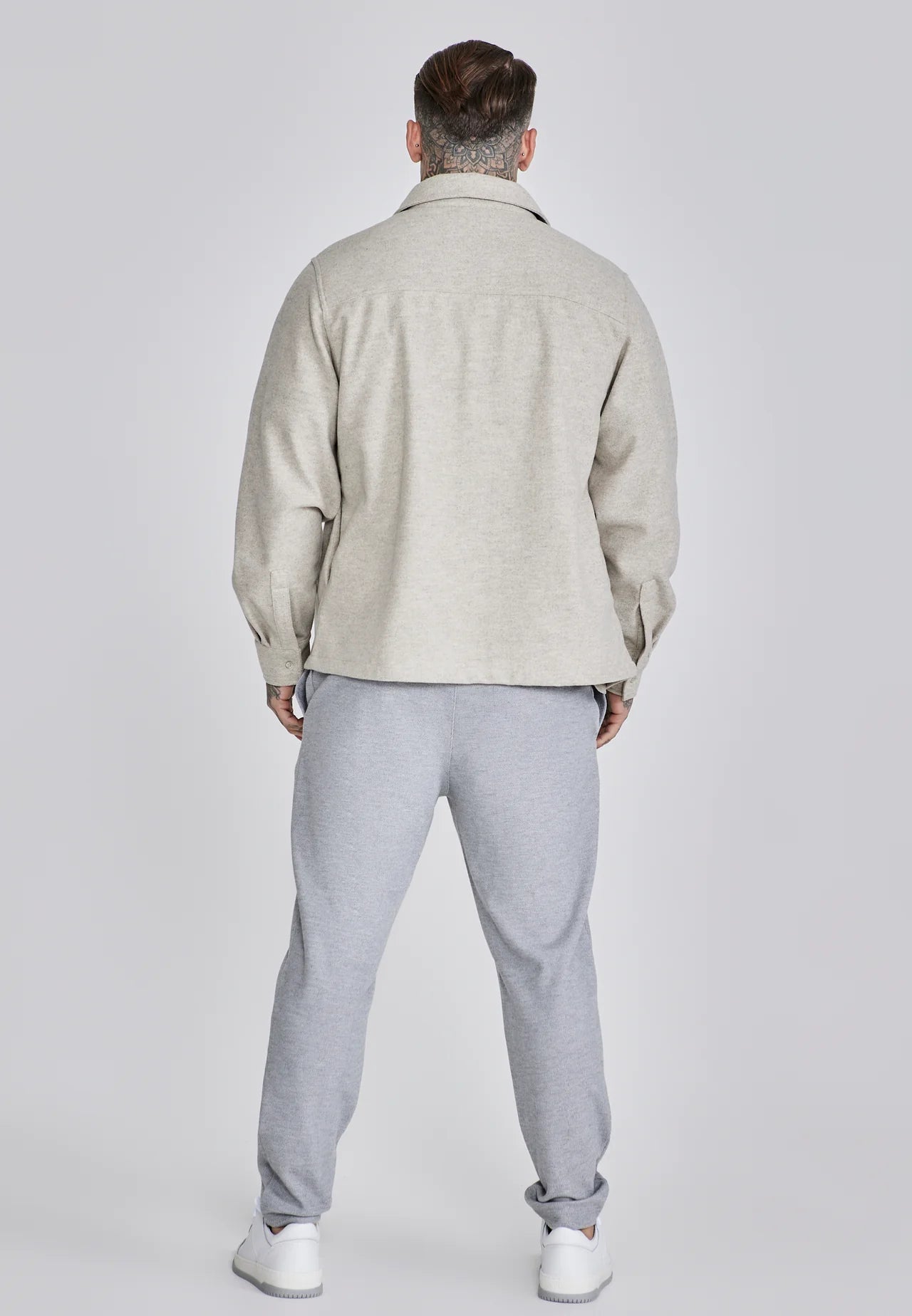 Camisa Bege SikSilk FW25