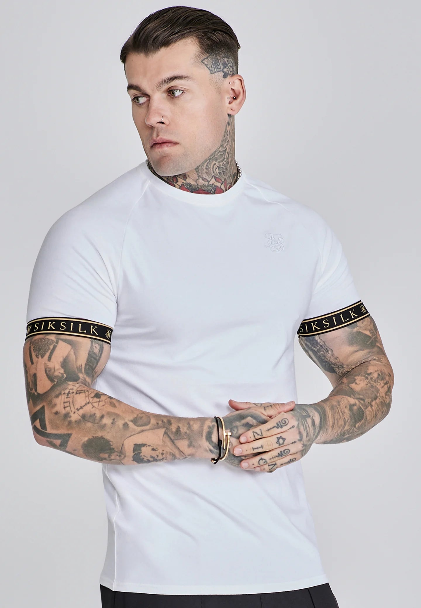 T-shirt Branca SikSilk FW25