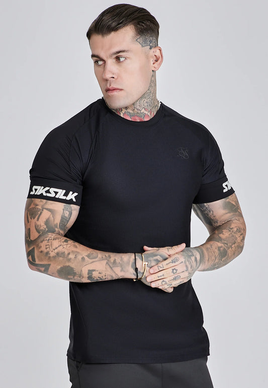 T-shirt Preta SikSilk FW25
