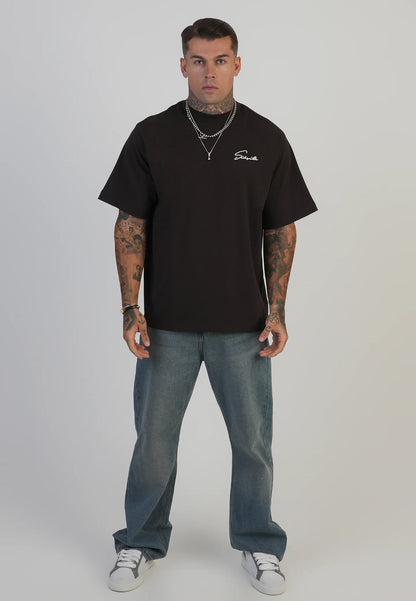 T-shirt Castanha SikSilk SikSilk