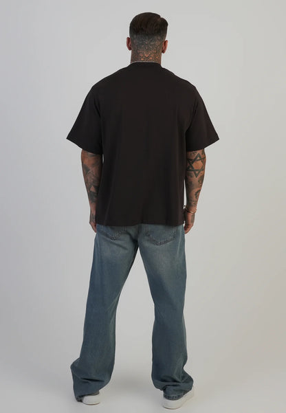 T-shirt Castanha SikSilk SikSilk