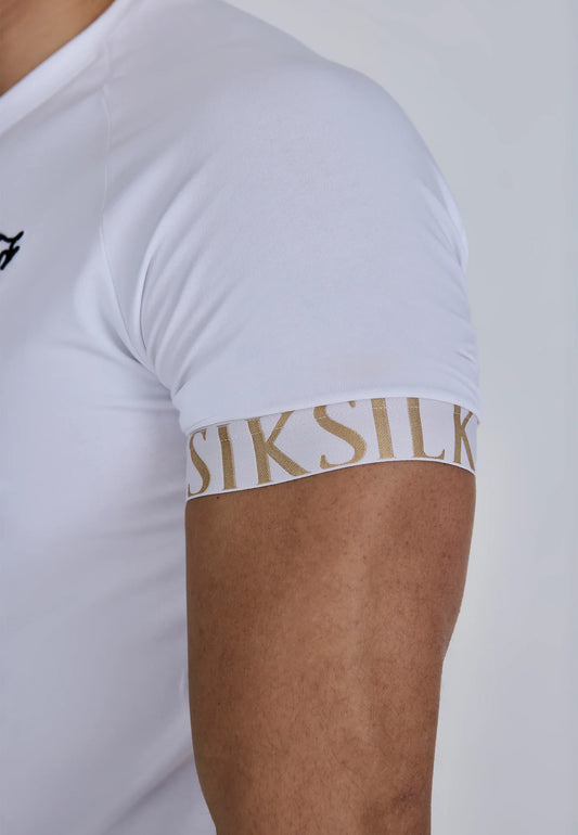 T-shirt Branca SikSilk FW25
