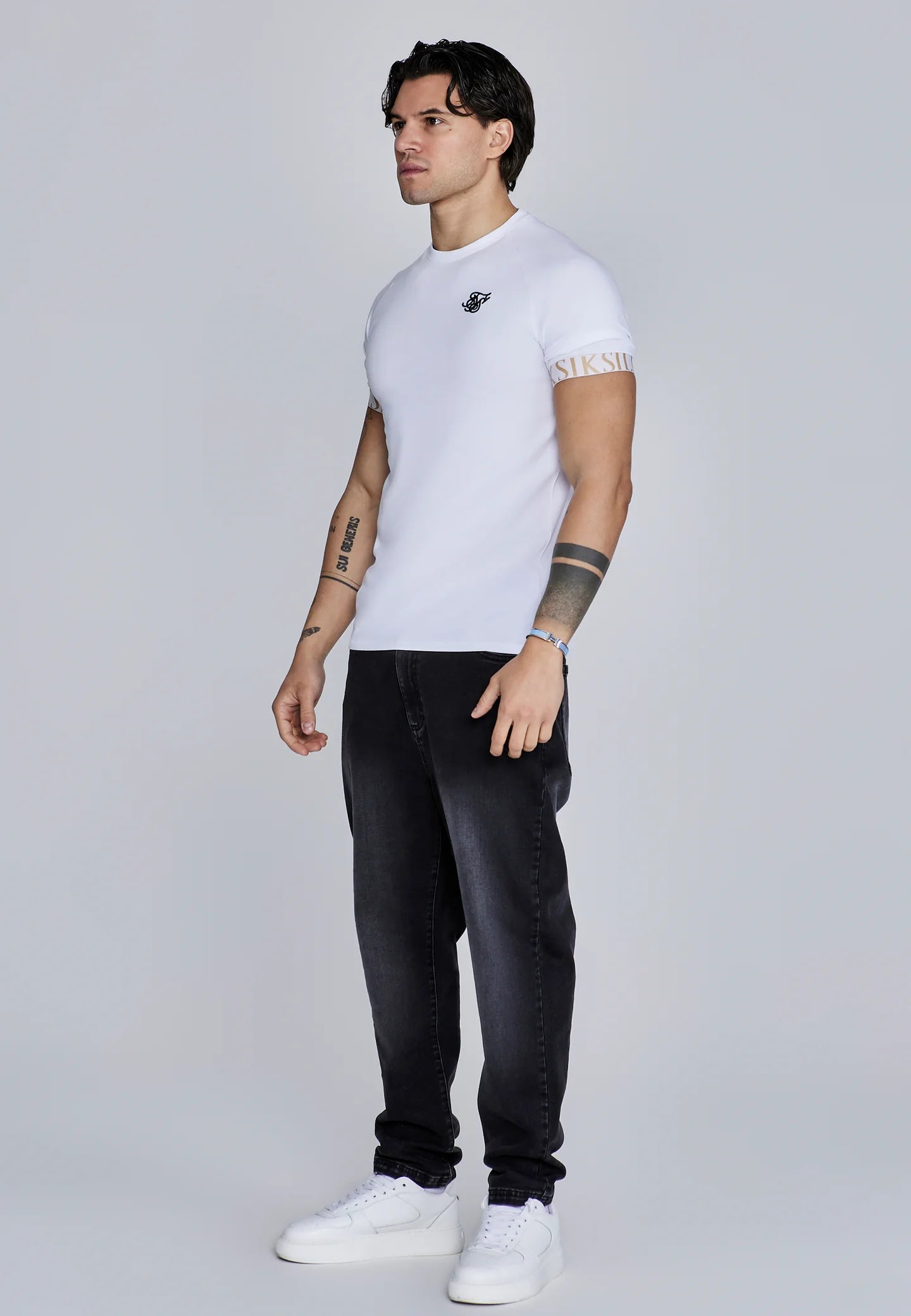T-shirt Branca SikSilk FW25