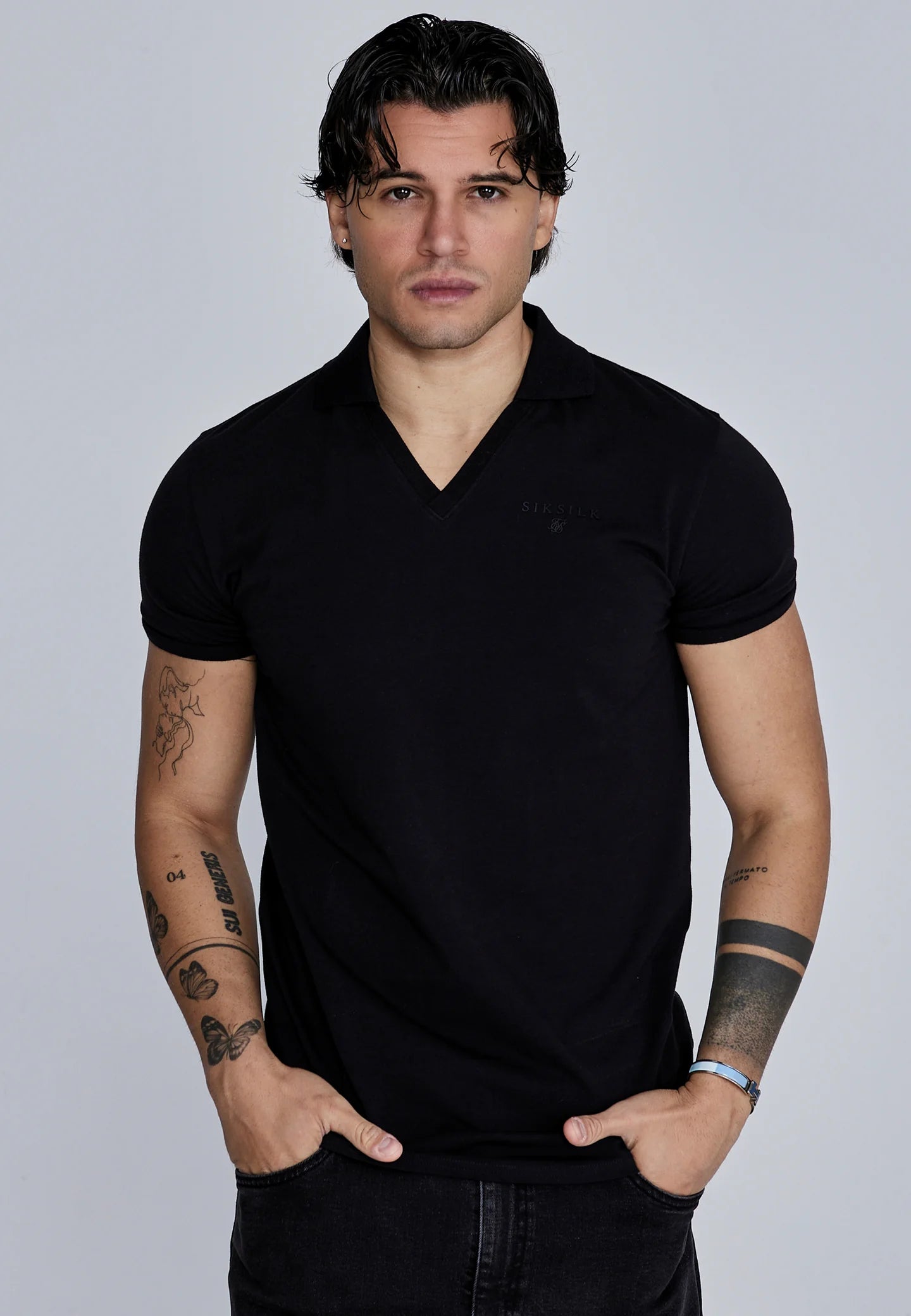 Polo Preto SikSilk FW25