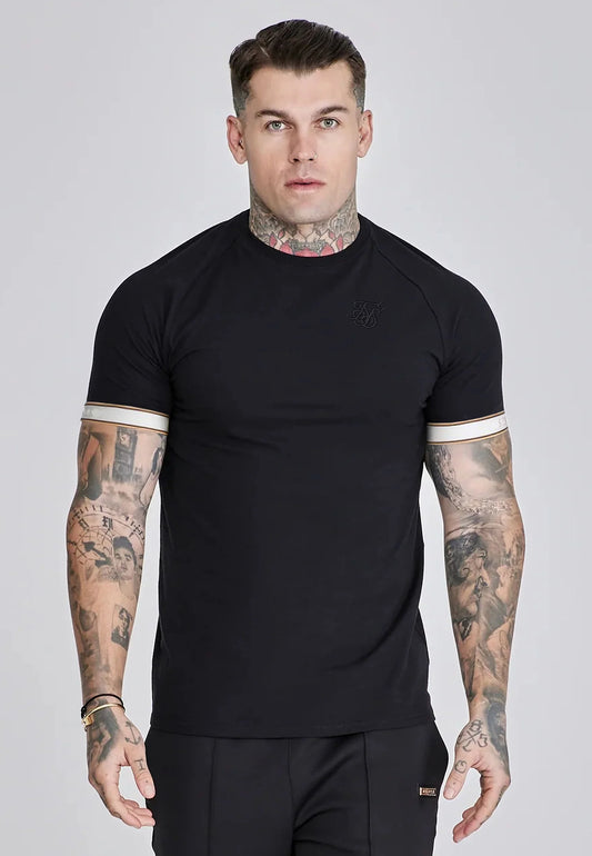 T-shirt Preta SikSilk SS26