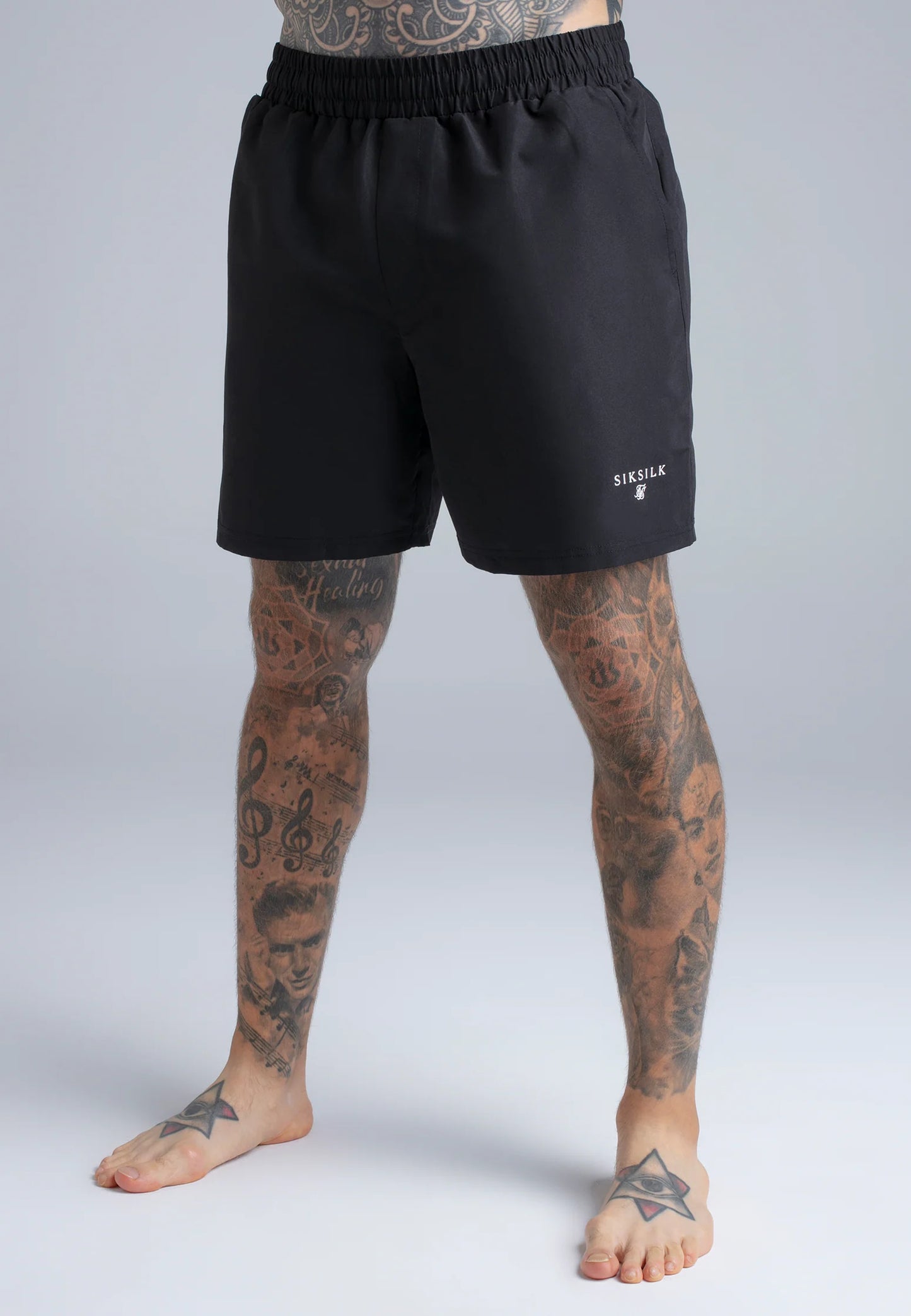 Conjunto de Dois Calções Pretos e Beges SikSilk SS26